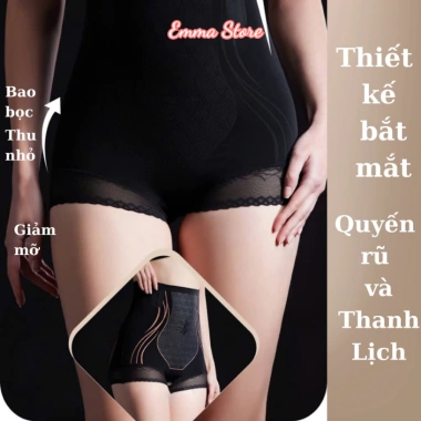 Quần lót nữ BodyGlow 9 trong 1 QS17: Đốt tan mỡ bụng, siết eo, nâng mông, định hình eo, đốt mỡ đùi 5