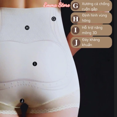 Quần lót nữ BodyGlow 9 trong 1 QS17: Đốt tan mỡ bụng, siết eo, nâng mông, định hình eo, đốt mỡ đùi 6