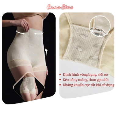 Quần lót nữ BodyGlow 9 trong 1 QS17: Đốt tan mỡ bụng, siết eo, nâng mông, định hình eo, đốt mỡ đùi 7