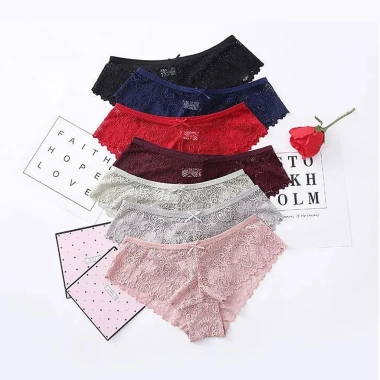 Quần Lót Nữ Cao Cấp Kháng Khuẩn Ren Mềm Mại Thoáng Khí Giá 48.000đ
