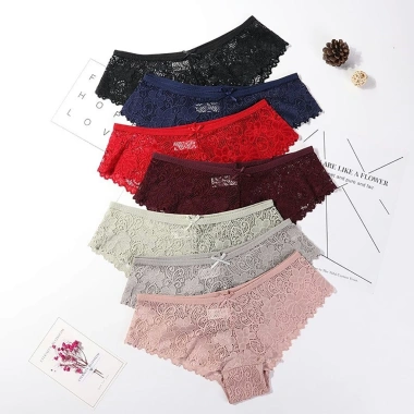 Quần Lót Nữ Cao Cấp Kháng Khuẩn Ren Mềm Mại Thoáng Khí Giá 48.000đ