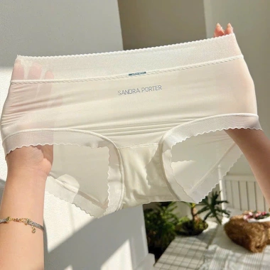 Quần lót nữ cao cấp su lụa tàng hình ren, ôm sát thoáng mát, kháng khuẩn 22.990₫