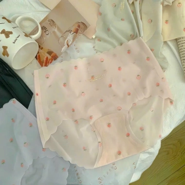 Quần Lót Nữ Cạp Cao Quả Dâu Su Sóng Tàng Hình Sexy Gợi Cảm Đường Cong Quyến Rũ Giá 14.921 VND