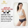 Quần Lót Nữ Cotton Cạp Chữ Cá Tính, Chip Vừa Đáy Kháng Khuẩn AMYBRA L1.226 2
