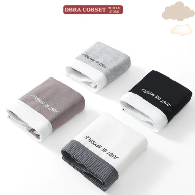 Quần Lót Nữ Cotton Co Giãn Dáng Thể Thao Just Be Myself - Đáy Cotton, Giá 108.000 VND