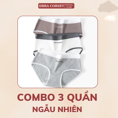 Quần Lót Nữ Cotton Co Giãn Dáng Thể Thao Just Be Myself - Đáy Cotton, Giá 108.000 VND