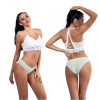 Quần Lót Nữ Cotton Gân Tăm, Chip Cạp Ôm Dáng Quyến Rũ - AMYBRA L246 47k 5