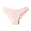 Quần Lót Nữ Cotton Gân Tăm, Chip Cạp Ôm Dáng Quyến Rũ - AMYBRA L246 47k 10