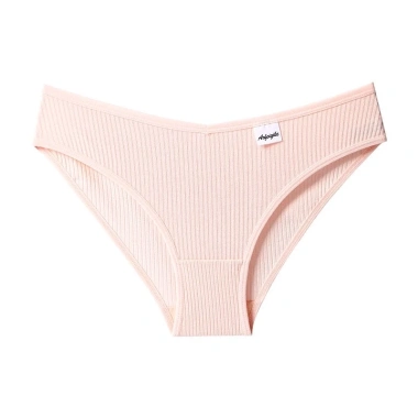 Quần Lót Nữ Cotton Gân Tăm, Chip Cạp Ôm Dáng Quyến Rũ - AMYBRA L246 47k 10 Quần Lót Nữ Cotton Gân Tăm, Chip Cạp Ôm Dáng Quyến Rũ - AMYBRA L246 47k 10