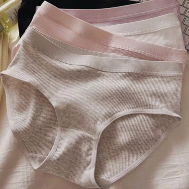 Quần lot nữ cotton gân tăm L2.416, đáy lót kháng khuẩn khử mùi, năng động, 39.800₫
