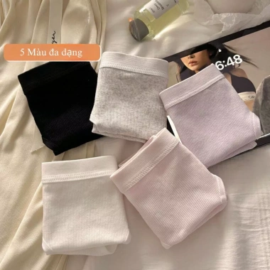 Quần lot nữ cotton gân tăm L2.416, đáy lót kháng khuẩn khử mùi, năng động, 39.800₫