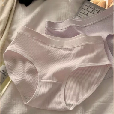 Quần lot nữ cotton gân tăm L2.416, đáy lót kháng khuẩn khử mùi, năng động, 39.800₫