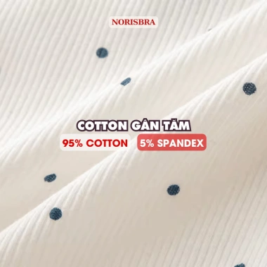 Quần Lót Nữ Cotton Gân Tăm Thoáng Khí Chip Cạp Vừa Đáy AMYBRA L2.509 Giá 42.000 7