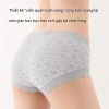 Quần Lót Nữ Cotton Gân Tăm Viền Su Mềm Mại, Chip Cạp Vừa Đáy Kháng Khuẩn AMYBRA L758 55k 8