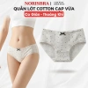 Quần Lót Nữ Cotton Kháng Khuẩn AMYBRA L1.172 Chip Cạp Vừa Viền Nhún Giá 42.000đ