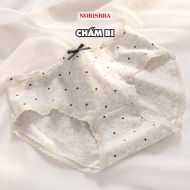 Quần Lót Nữ Cotton Kháng Khuẩn AMYBRA L1.172 Chip Cạp Vừa Viền Nhún Giá 42.000đ 10