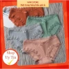 Quần Lót Nữ Cotton Kháng Khuẩn Gân Tăm, Viền Ren Sexy, Điệu Đà - Giá 19.000₫