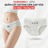 Quần Lót Nữ Cotton Kháng Khuẩn Thoáng Khí - Chip Cạp Vừa Đầy AMYBRA L1.108 2.026