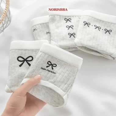Quần Lót Nữ Cotton Kháng Khuẩn Thoáng Khí - Chip Cạp Vừa Đầy AMYBRA L1.108 2.026