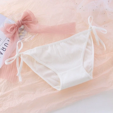 Quần Lót Nữ Cotton Kháng Khuẩn, Thoáng Mát, Dây Rút Mảnh Gợi Cảm – 25.000đ