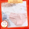 Quần Lót Nữ Cotton Kháng Khuẩn Viền Bèo Đính Nơ Điệu Đà - FREESHIP, Giá 25.000