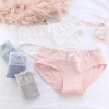 Quần Lót Nữ Cotton Kháng Khuẩn Viền Bèo Đính Nơ Điệu Đà - FREESHIP, Giá 25.000 5
