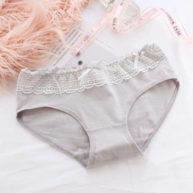 Quần Lót Nữ Cotton Kháng Khuẩn Viền Bèo Đính Nơ Điệu Đà - FREESHIP, Giá 25.000 8 Quần Lót Nữ Cotton Kháng Khuẩn Viền Bèo Đính Nơ Điệu Đà - FREESHIP, Giá 25.000 8