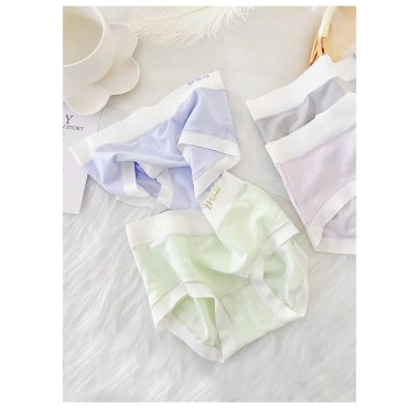 Quần Lót Nữ Cotton Lụa Cao Cấp Trái Tim - Mềm Mại, Thoáng Mát, Giá 20.000₫