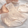 Quần Lót Nữ Cotton Mềm - Chip Đáy Kháng Khuẩn Thoáng Khí AMYBRA L566 36k 6