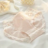 Quần Lót Nữ Cotton Mềm Họa Tiết Nổi, Chip Ren Viền Bèo AMYBRA L2.861 - 53.000₫ 6