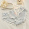 Quần Lót Nữ Cotton Mềm Họa Tiết Nổi, Chip Ren Viền Bèo AMYBRA L2.861 - 53.000₫ 7