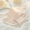 Quần Lót Nữ Cotton Mềm Họa Tiết Nổi, Chip Ren Viền Bèo AMYBRA L2.861 - 53.000₫ 10