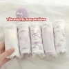 Quần Lót Nữ Cotton Mềm Họa Tiết Nữ Tính Chip Đáy May Kháng Khuẩn AMYBRA L1.133 6