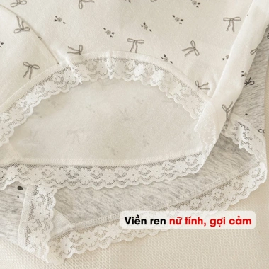 Quần Lót Nữ Cotton Mềm Thoáng Khí AMYBRA L5.228 - Chip Ren Gợi Cảm, Giá 38.000₫ 9 Quần Lót Nữ Cotton Mềm Thoáng Khí AMYBRA L5.228 - Chip Ren Gợi Cảm, Giá 38.000₫ 9