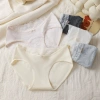 Quần Lót Nữ Cotton Mịn Cạp Ren Gợi Cảm Chip Cạp Vừa Đáy May AMYBRA L5.310 Giá 37k 4