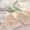 Quần Lót Nữ Cotton Ren Quyến Rũ Quần Chip Cạp Vừa Họa Tiết Xinh Xắn AMYBRA L311 4