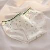 Quần Lót Nữ Cotton Ren Quyến Rũ Quần Chip Cạp Vừa Họa Tiết Xinh Xắn AMYBRA L311 6