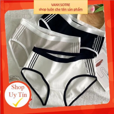 Quần Lót Nữ Cotton Sweet Cool sọc thể thao trẻ trung gợi cảm tôn dáng 12.990 VND