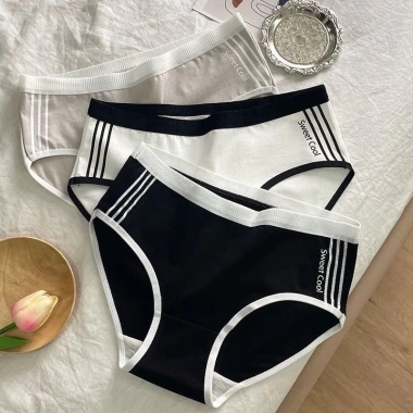 Quần Lót Nữ Cotton Sweet Cool sọc thể thao trẻ trung gợi cảm tôn dáng 12.990 VND