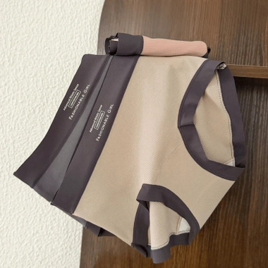 Quần Lót Nữ Cotton Thoáng Khí AMYBRA L5.246 - Cạp Cao, Viền Su Co Giãn, Giá 39.000