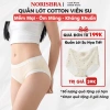 Quần Lót Nữ Cotton Viền Su Mỏng Nhẹ AMYBRA LY03 Cạp Vừa Họa Tiết Gấu Cute