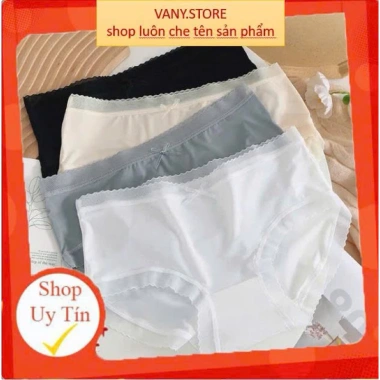Quần Lót Nữ Đúc Su Cao Cấp A76 - Thiết Kế Nơ Giữa Điệu Đà, Giá 15.000 VND