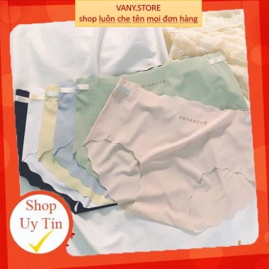 Quần Lót Nữ Đúc Su Cạp Viền Sóng Không Đường May Mềm Mại Mỏng Mát Mã A81