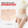 Quần Lót Nữ Đúc Su Lỗ Thoáng Khí, Chip Cạp Vừa Họa Tiết Gấu Dễ Thương AMYBRA L718 - 38K