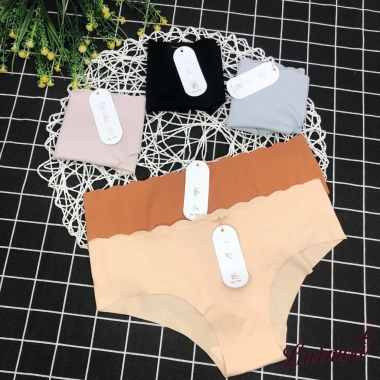 Quần Lót Nữ Đúc Su Thun Lạnh Không Đường May Viền Sóng Mềm Mại Kháng Khuẩn A62 50.000 VND