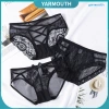 Quần lót nữ eo thấp ren lưới màu trơn, thoáng khí, slim fit, nhanh khô - 55.972₫