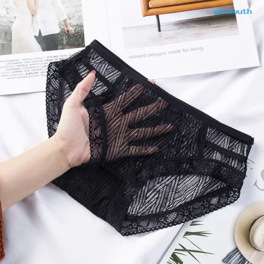 Quần lót nữ eo thấp ren lưới màu trơn, thoáng khí, slim fit, nhanh khô - 55.972₫ 8 Quần lót nữ eo thấp ren lưới màu trơn, thoáng khí, slim fit, nhanh khô - 55.972₫ 8