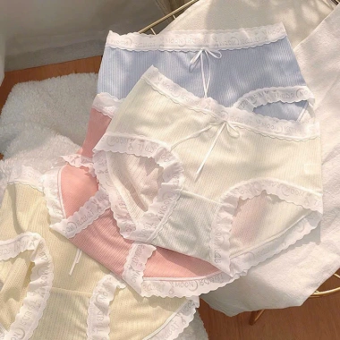 Quần Lót Nữ FREESHIP Cotton Viền Sóng Kháng Khuẩn Sexy Gợi Cảm A123 6 Quần Lót Nữ FREESHIP Cotton Viền Sóng Kháng Khuẩn Sexy Gợi Cảm A123 6
