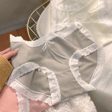 Quần Lót Nữ FREESHIP Cotton Viền Sóng Kháng Khuẩn Sexy Gợi Cảm A123