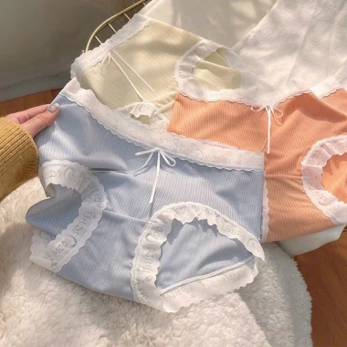 Quần Lót Nữ FREESHIP Cotton Viền Sóng Kháng Khuẩn Sexy Gợi Cảm A123